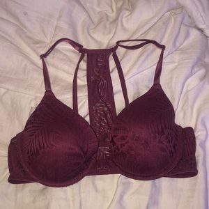 Pink laced back PINK bra